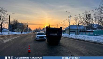 ДТП в Речице: водитель не справилась с управлением