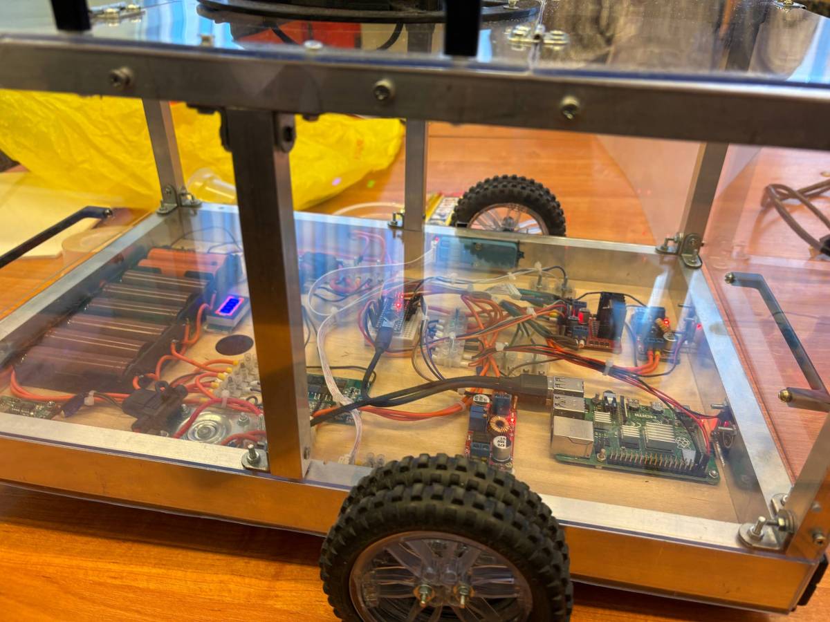 Роботизированная передвижная платформа на базе Robot Operating System (ROS)