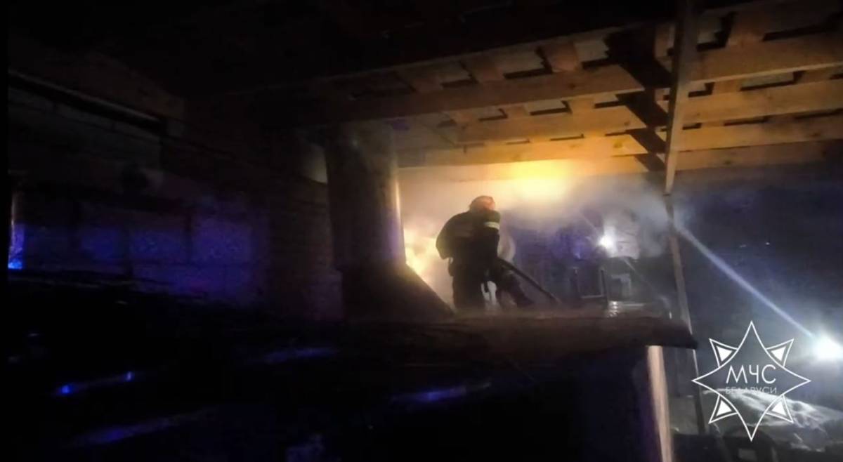 На месте работали шесть единиц техники