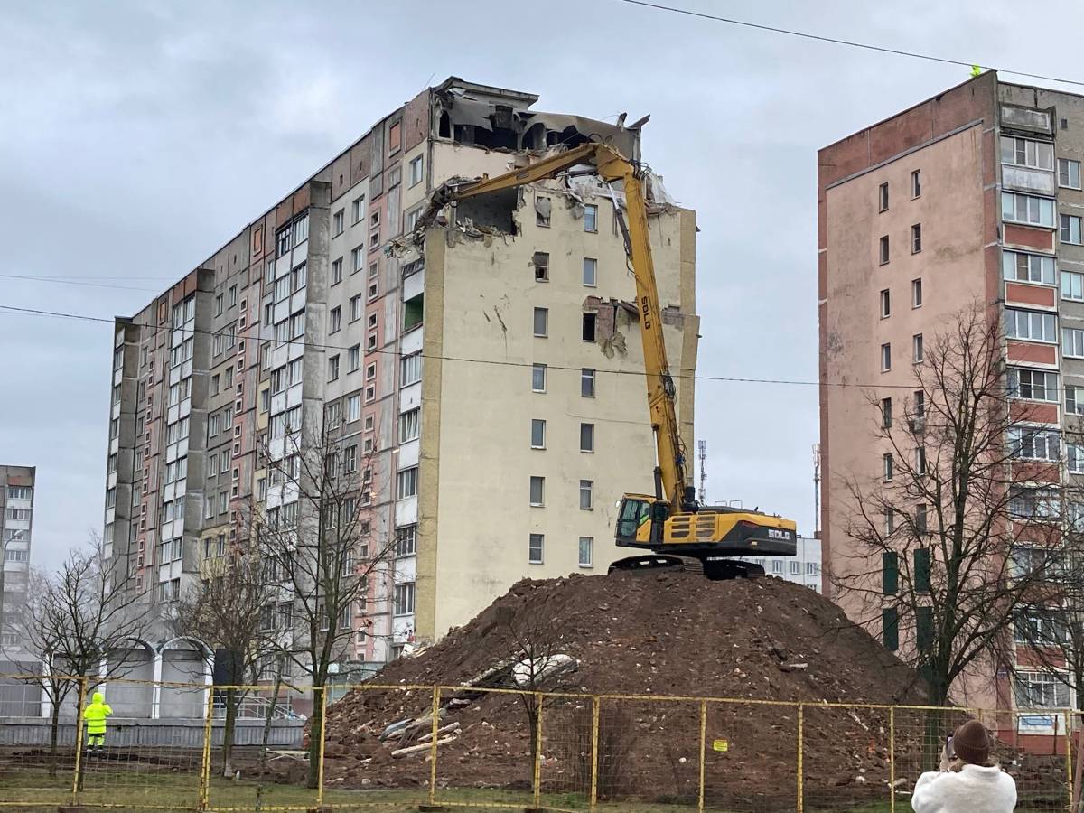 Ранее на данном участке была произведена расчистка насыпи