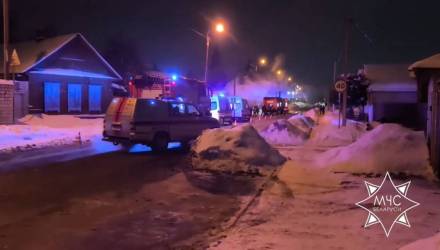 Сегодня ранним утром в Гомеле произошёл трагический пожар