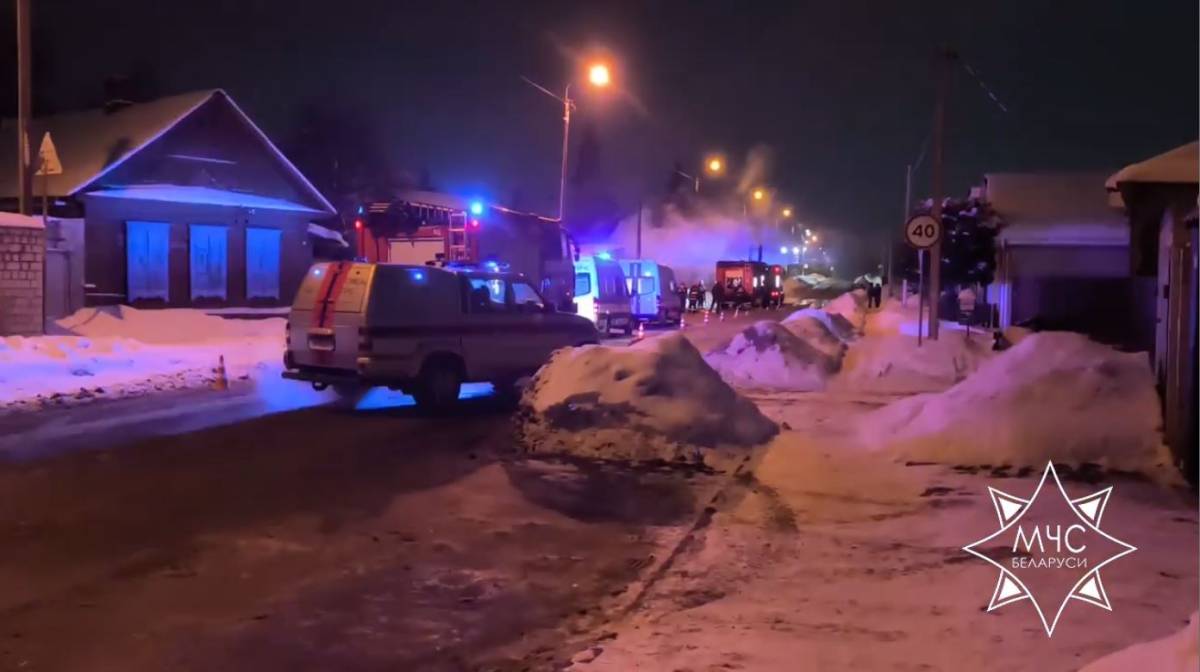 Сегодня ранним утром в Гомеле произошёл трагический пожар