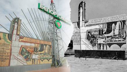 Стела первооткрывателям нефти признана ценностью Беларуси