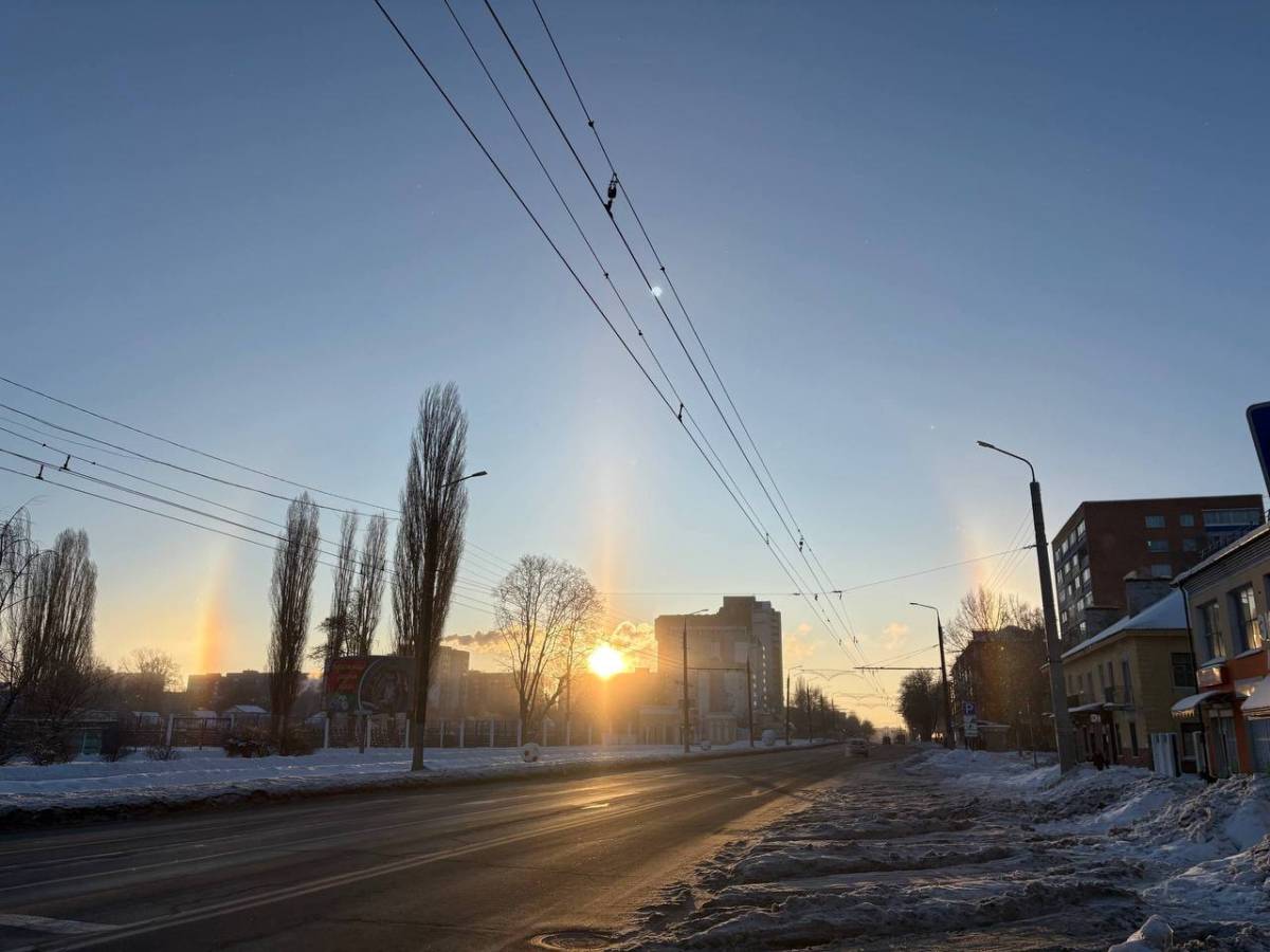 атмосферное явление Гало