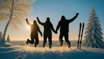 А1 встречает весну и делится, где абоненты компании отдыхали этой зимой