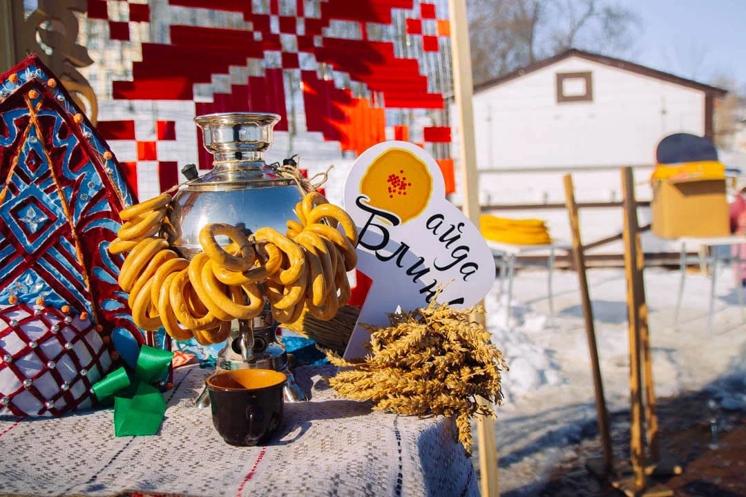 На набережной реки Сож в Гомеле прошли масленичные гуляния
