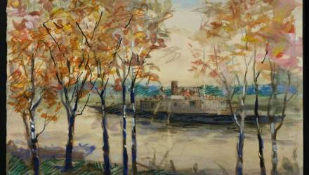 Временная экспозиция произведений, посвященная 130-летию со дня рождения художника, открылась сегодня в Гомеле во дворце Румянцевых и Паскевичей.