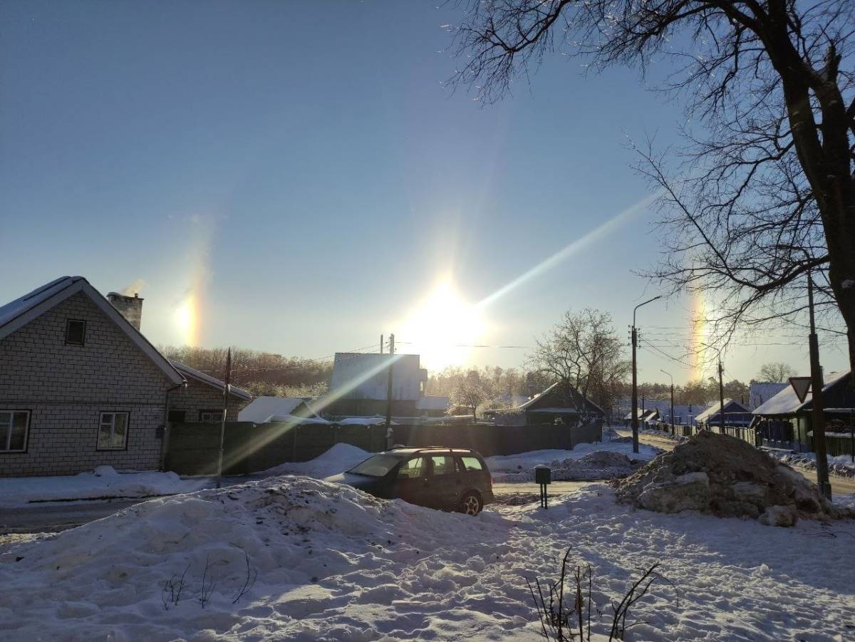 природная иллюзия гало