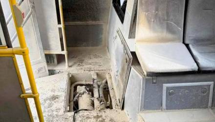 Задымление в автобусе в Гомеле: что произошло