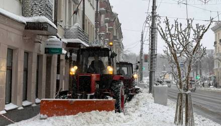 Проверка в Гомеле выявила более 200 нарушений при уборке снега