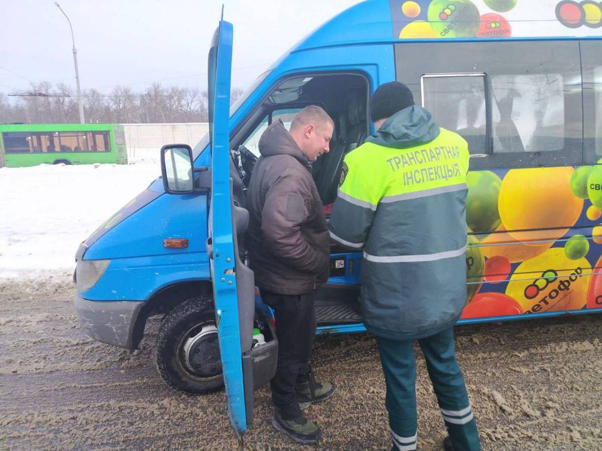 В Гомеле наказали водителей за нарушения перевозки пассажиров