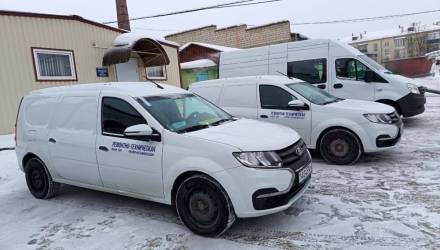 В Гомеле аварийная служба получила новые автомобили