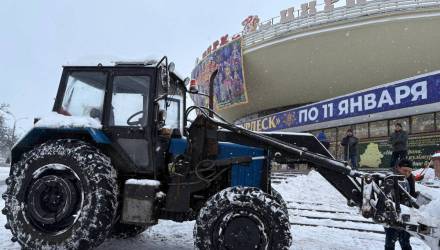 С улиц областного центра убрали более 80 тысяч кубических метров снега.