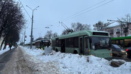 В Гомеле протестируют троллейбус №13