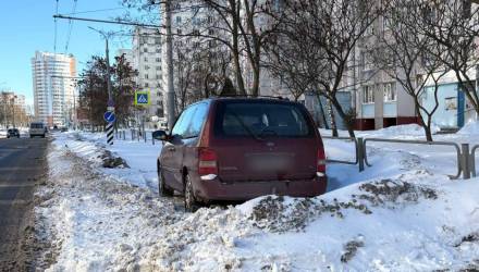 На Свиридова в Гомеле прошёл рейд ГАИ из-за парковки