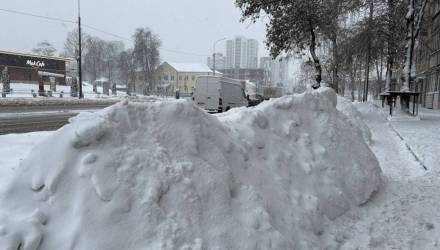 Сложная зима: в Гомельской области нашли упущения в уборке снега