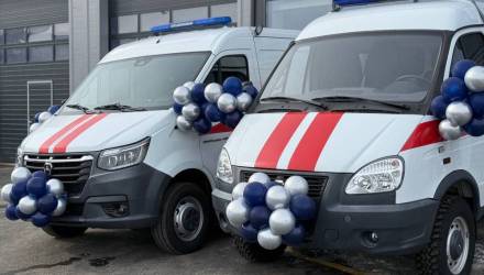 Гомель получил новые автомобили скорой помощи