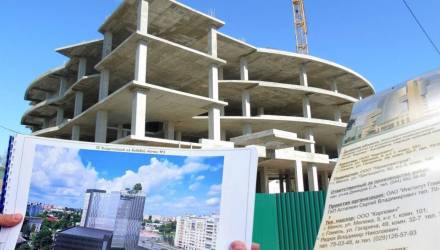 Бизнес-центра не будет: недостроенное здание на Кирова в Гомеле снесут