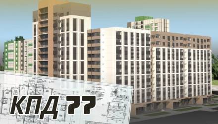 Свободные квартиры для гомельчан: проект дома №77 в микрорайоне 59А