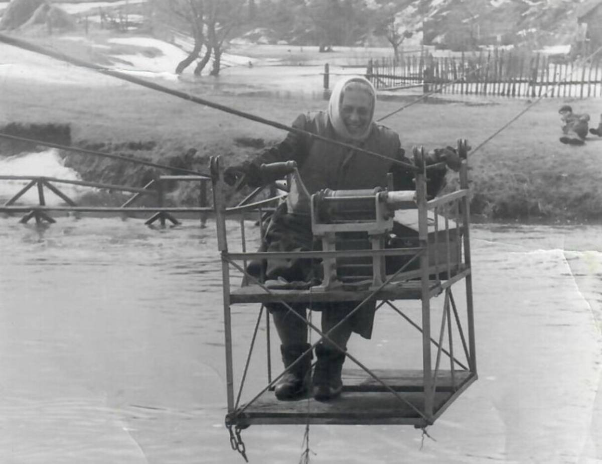 Гидропост на реке Уза под Гомелем отмечает 100 лет