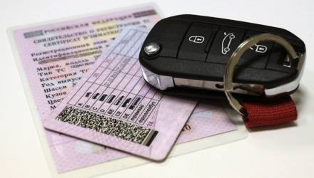 штраф за просроченные права в Беларуси