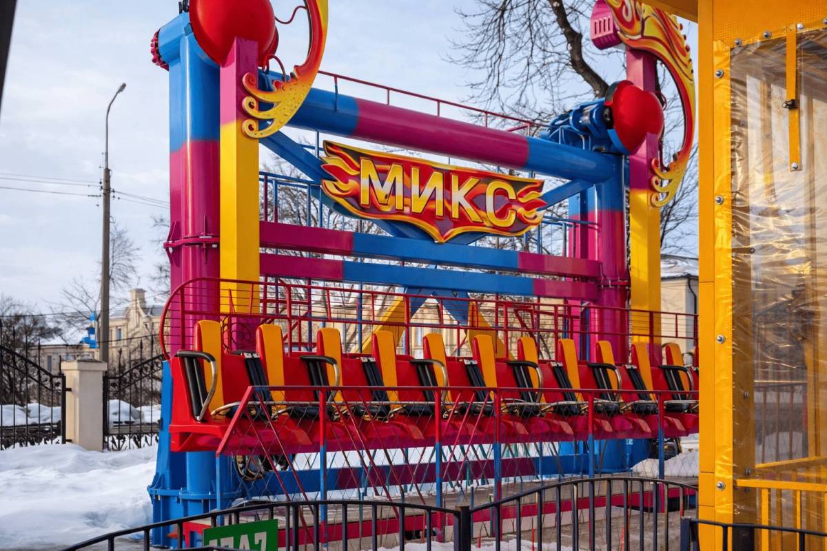 С 6 марта в Гомельском парке ежедневно работают аттракционы