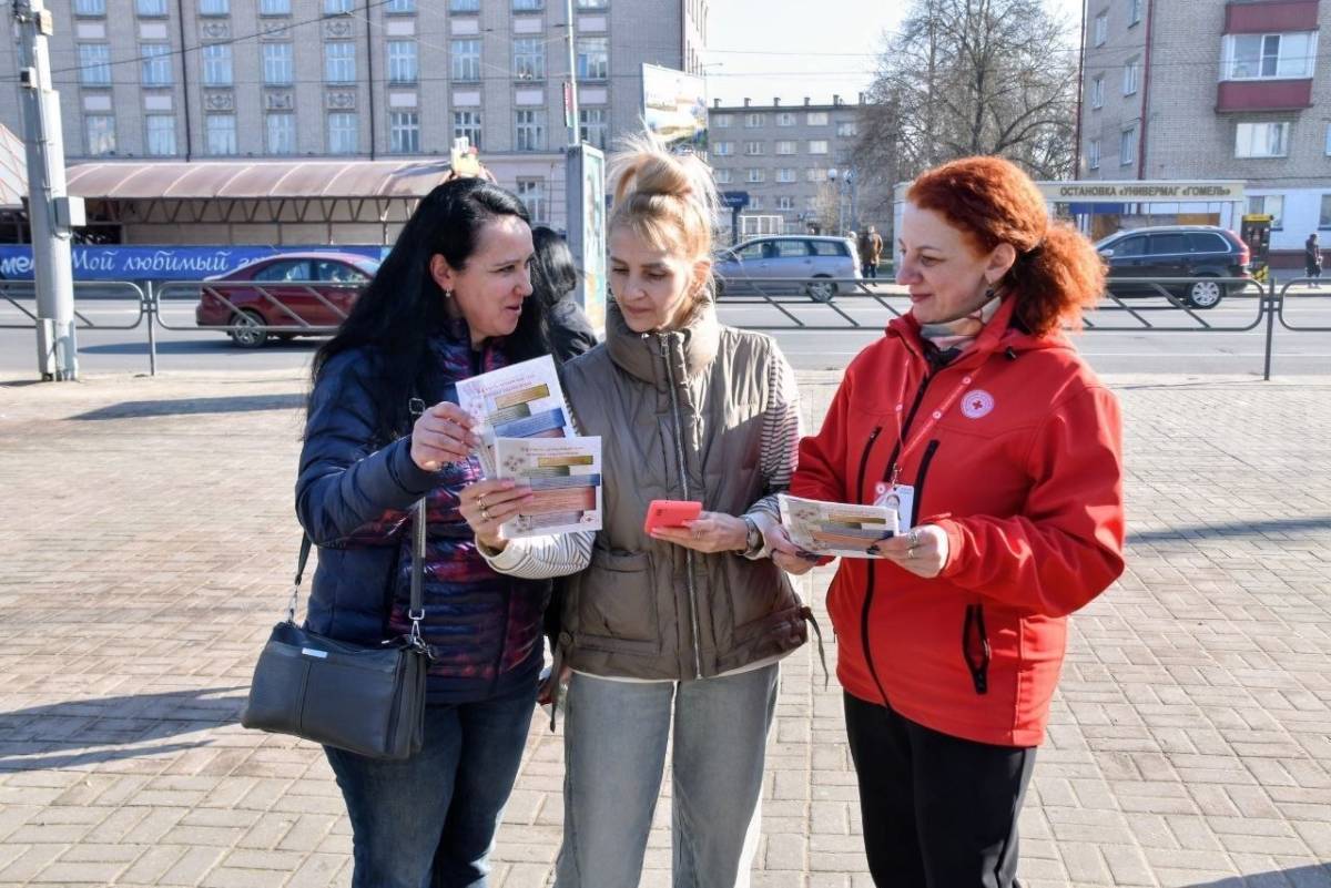 В центре Гомеля — мобильная диагностика