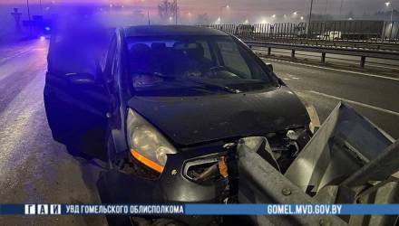 ДТП на трассе М-5: в Жлобинском районе пострадал водитель