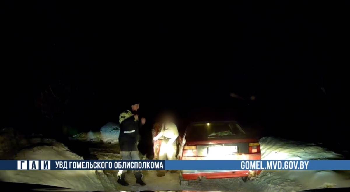 В Речице задержали нетрезвую женщину-водителя