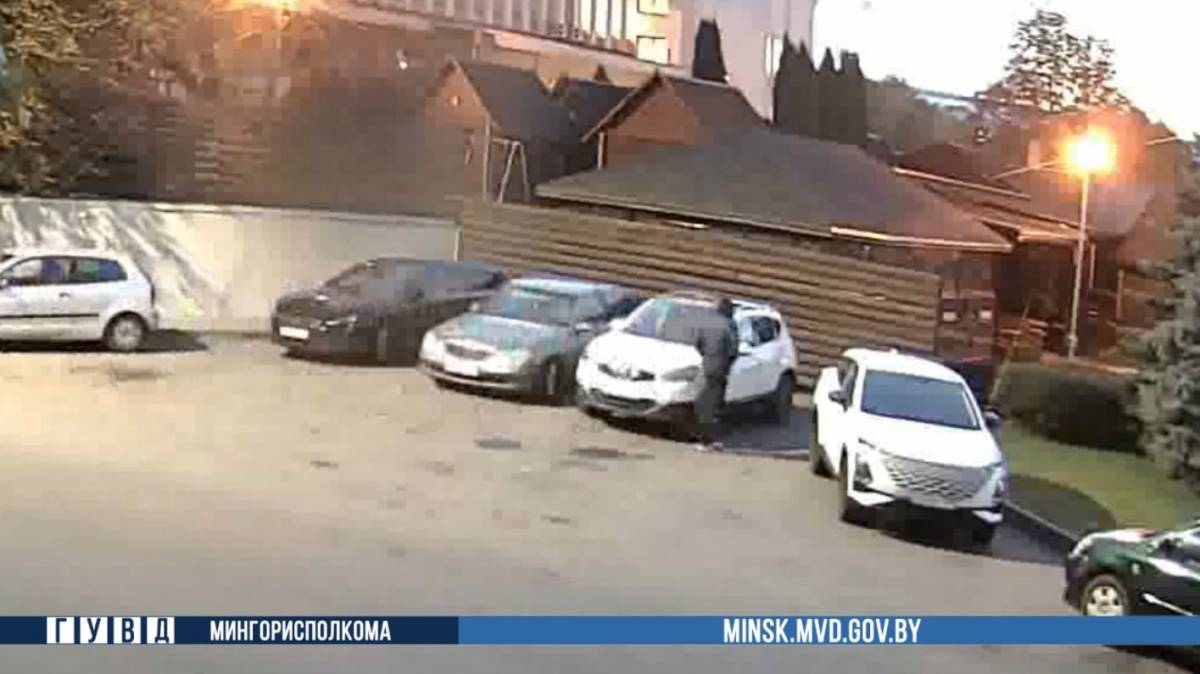 Гомельчанин обворовывал авто в Минске у концертных залов