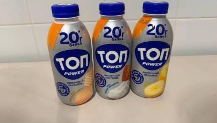 В Беларуси появились высокобелковые молочные коктейли без сахара