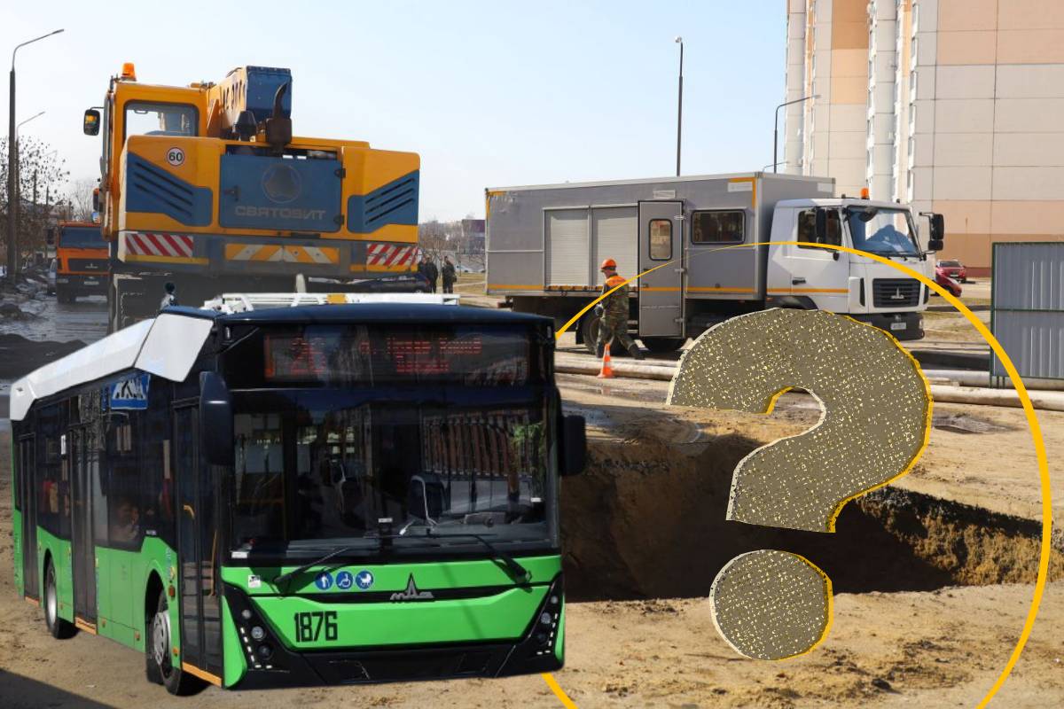 В Гомеле на месяц перекрыли улицу Головацкого: меняется маршрут автобуса №28