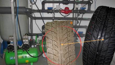 Кражу без взлома раскрыли по следу шины под Гомелем