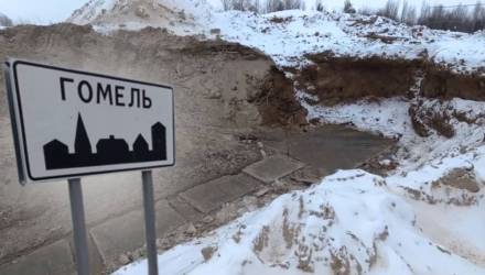 В Гомеле строят дамбы с шлюзом для байдарочников