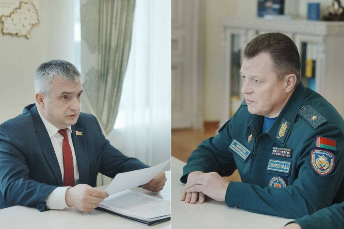 Утром состоялась встреча с председателем облисполкома Иваном Крупко