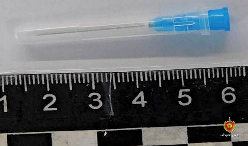 Изъятый шприц направили на судебную биолого-генетическую экспертизу