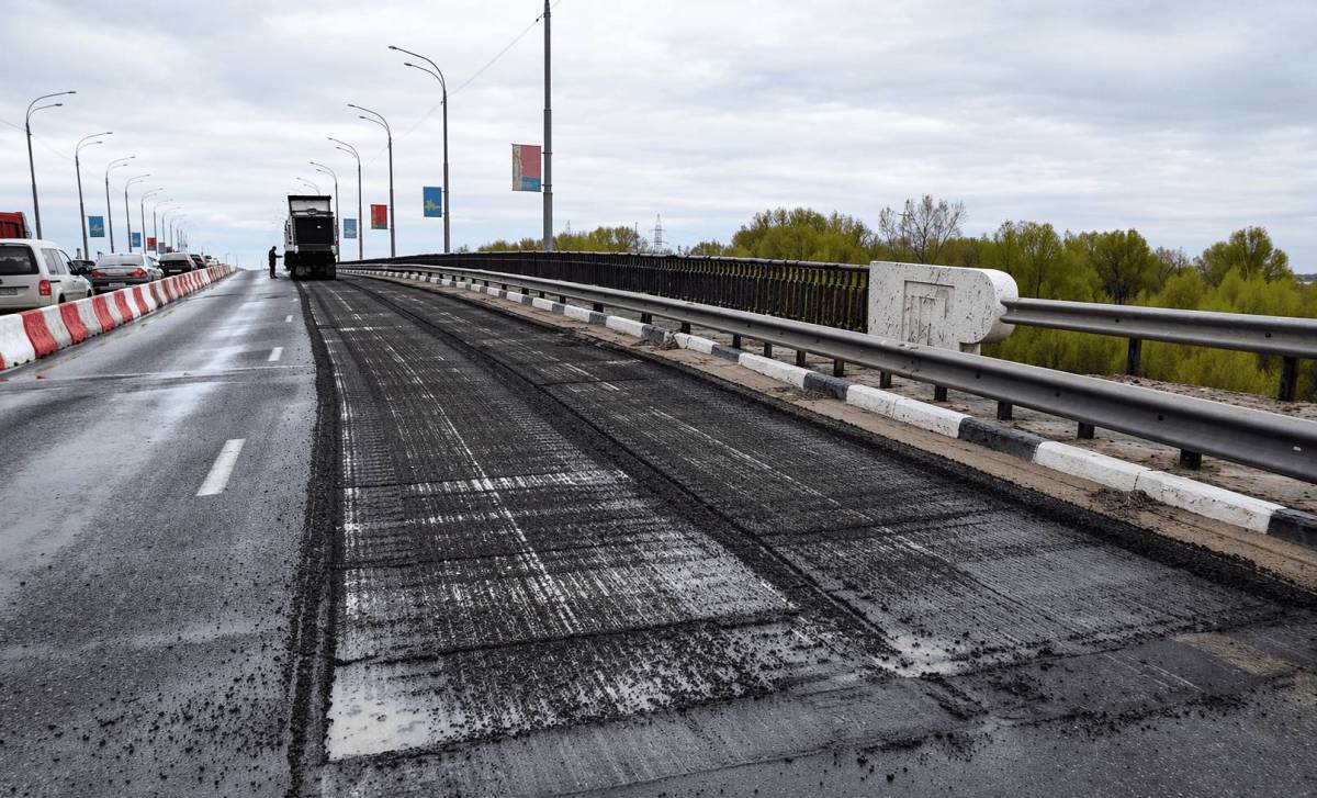 Ремонт на Советской в Гомеле: движение ограничено на 2 полосах