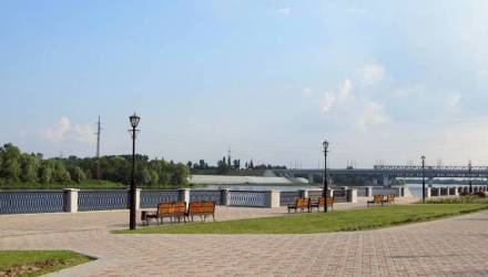 "Весенний бриз" на набережной Сожа