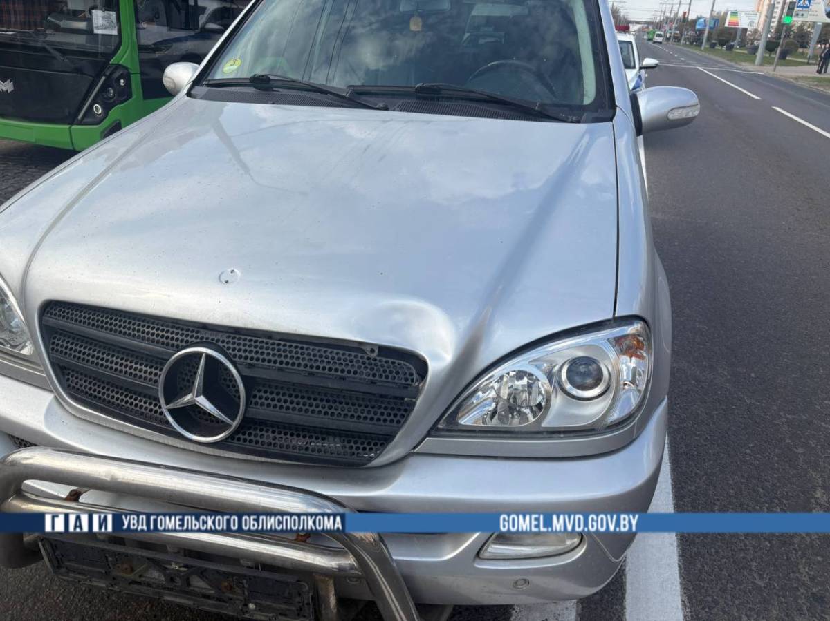 Наезд на пешехода в Гомеле