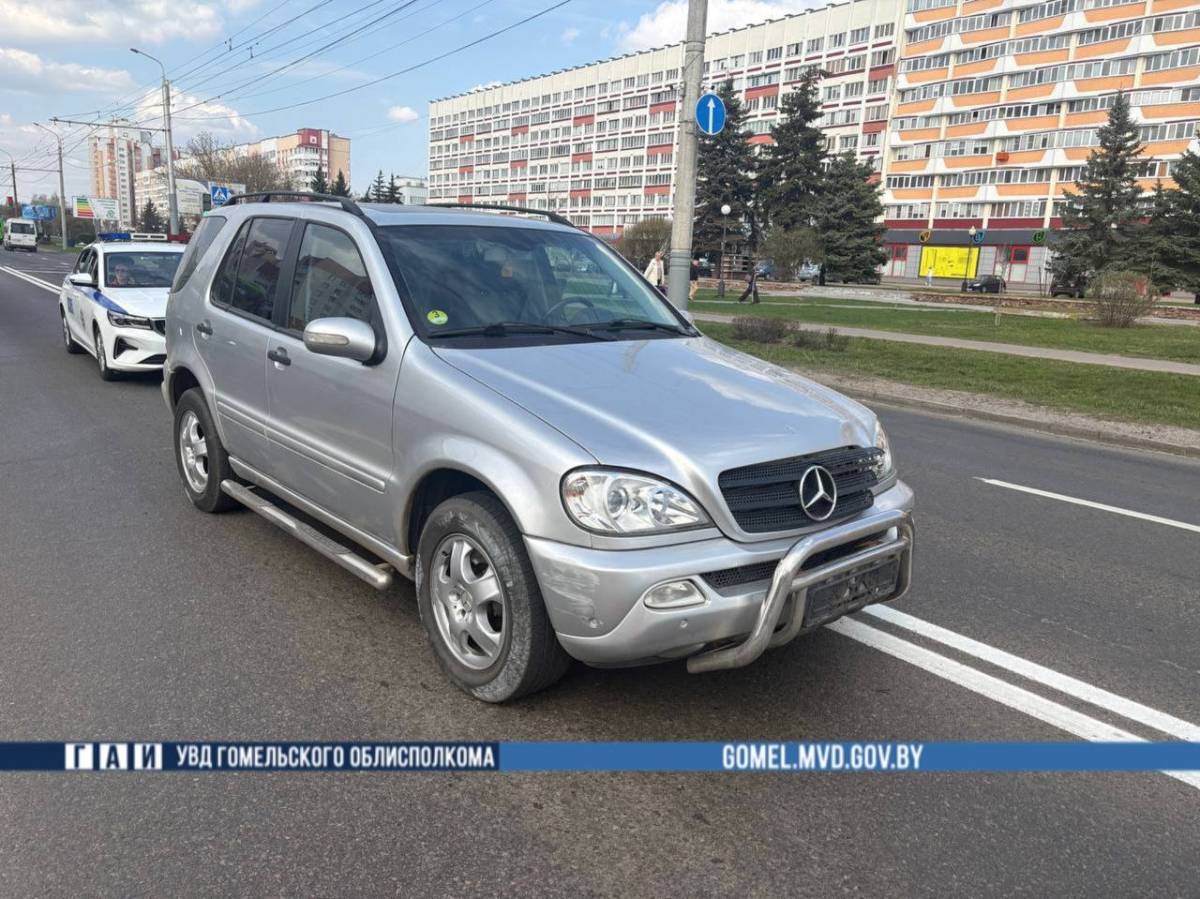 Наезд на пешехода в Гомеле