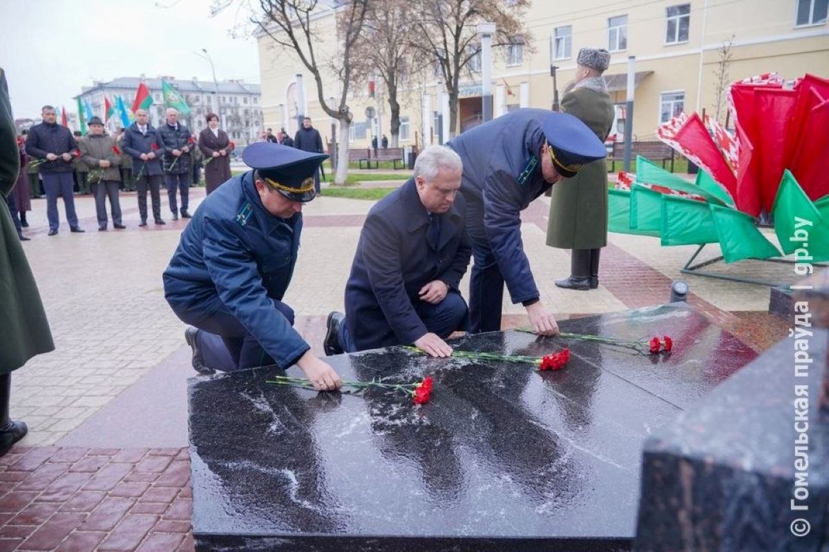 В Гомеле почтили память узников фашистских концлагерей