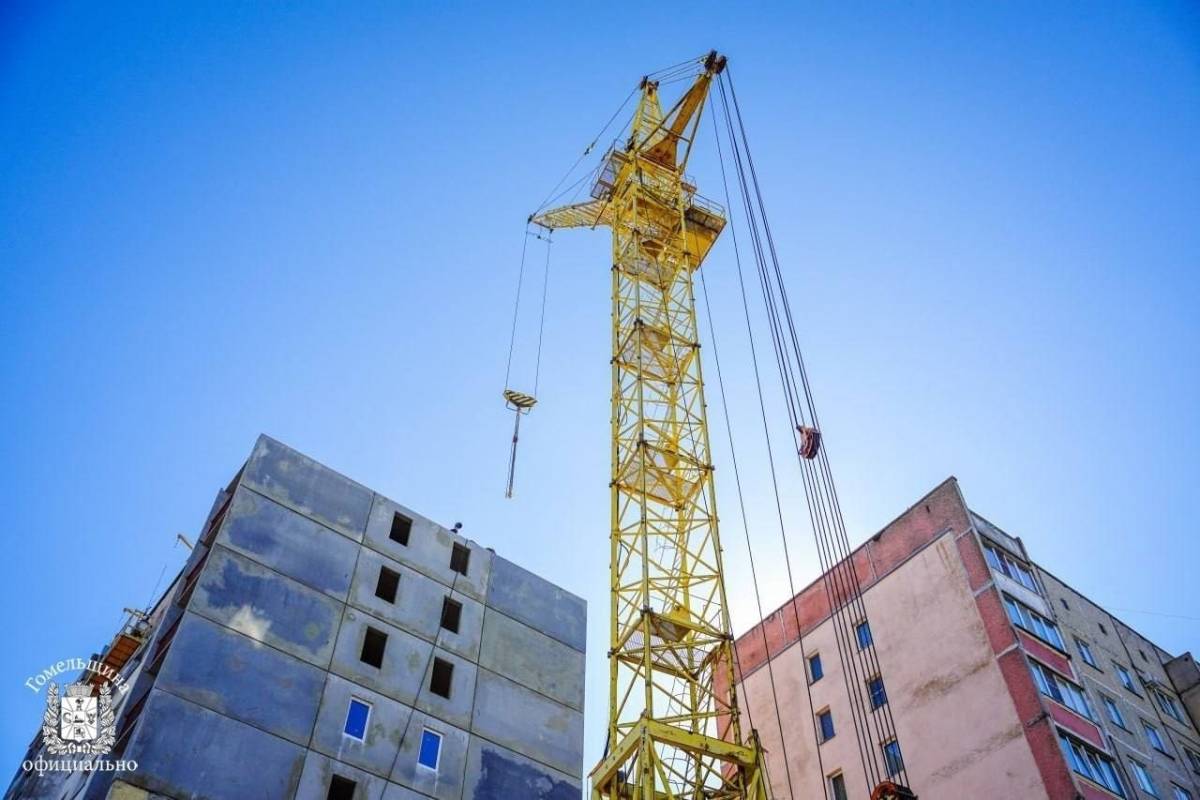 В Гомеле восстанавливают подъезд после взрыва газа: сроки названы