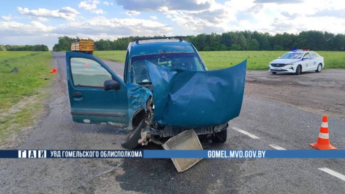 В Мозырском районе 15-летний водитель без прав совершил ДТП
