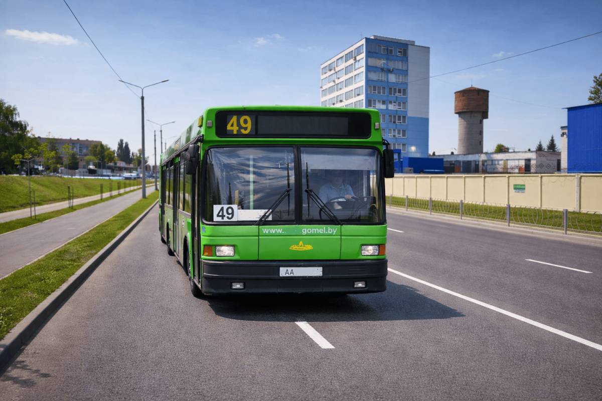 С 1 июня в Гомеле изменится расписание автобусов №5 и №49