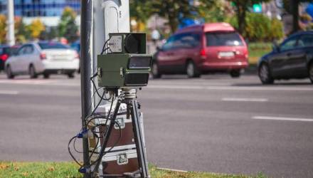 Где в Гомеле и области будут работать датчики контроля скорости