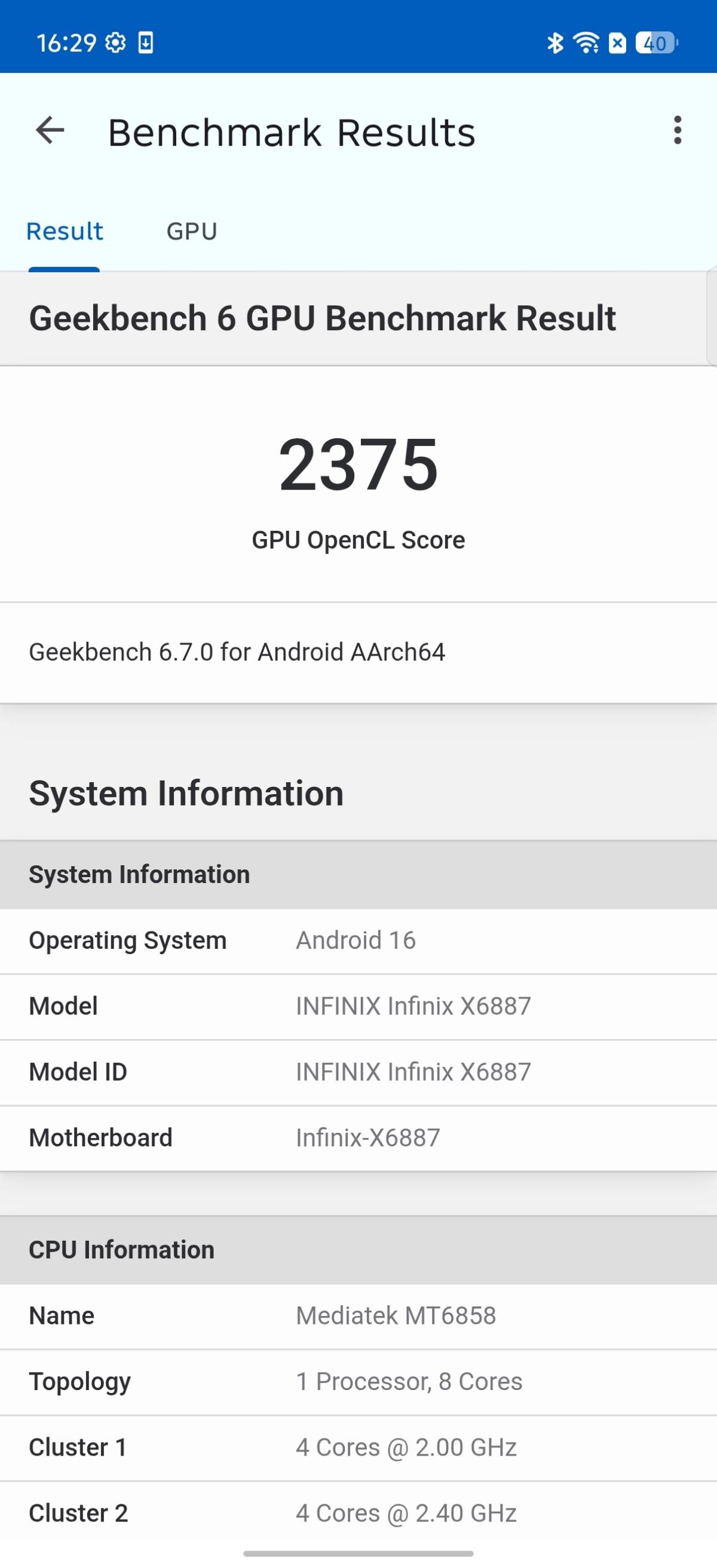 «Сердцем» Infinix NOTE Edge стал 8-ядерный чип MediaTek Dimensity 7100 5G