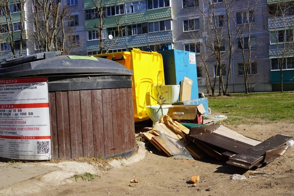 В Гомеле нашли сотни нарушений санитарного состояния дворов и территорий