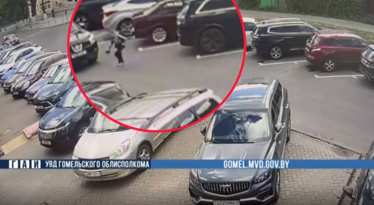 В Гомеле 9-летний мальчик выбежал из-за машины и попал под автомобиль