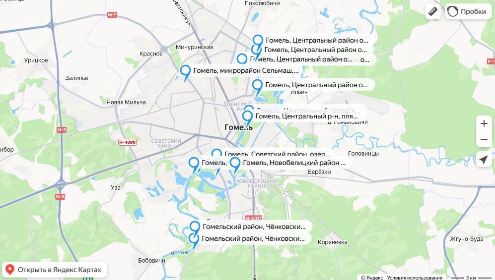 Где можно купаться в Гомеле: список официальных пляжей