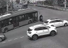 В Гомеле мотоциклист опасно проехал оживленный перекресток и получил штраф